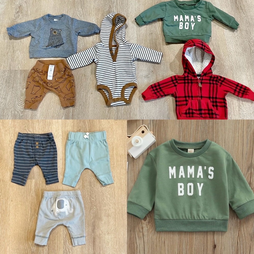 Newborn Baby Boy Lot